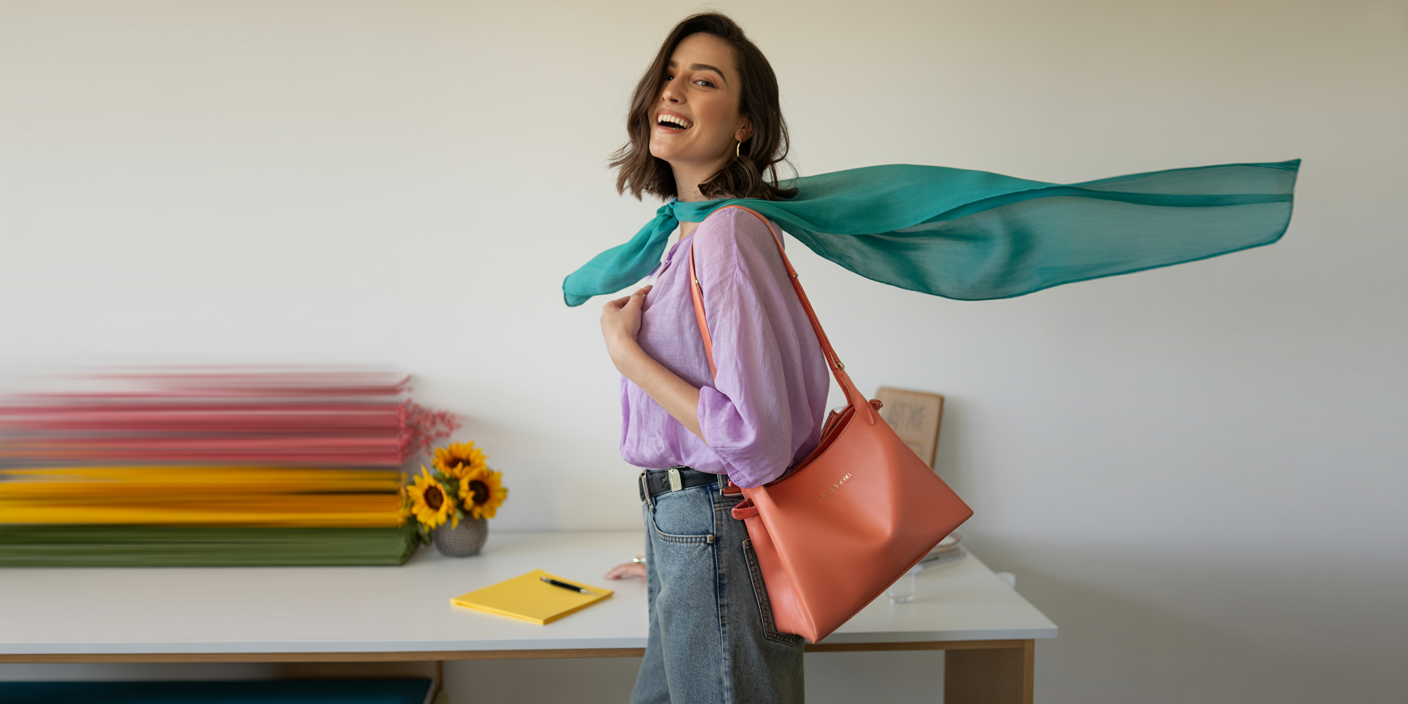 Breaking traditional color palette rules for personal style expression