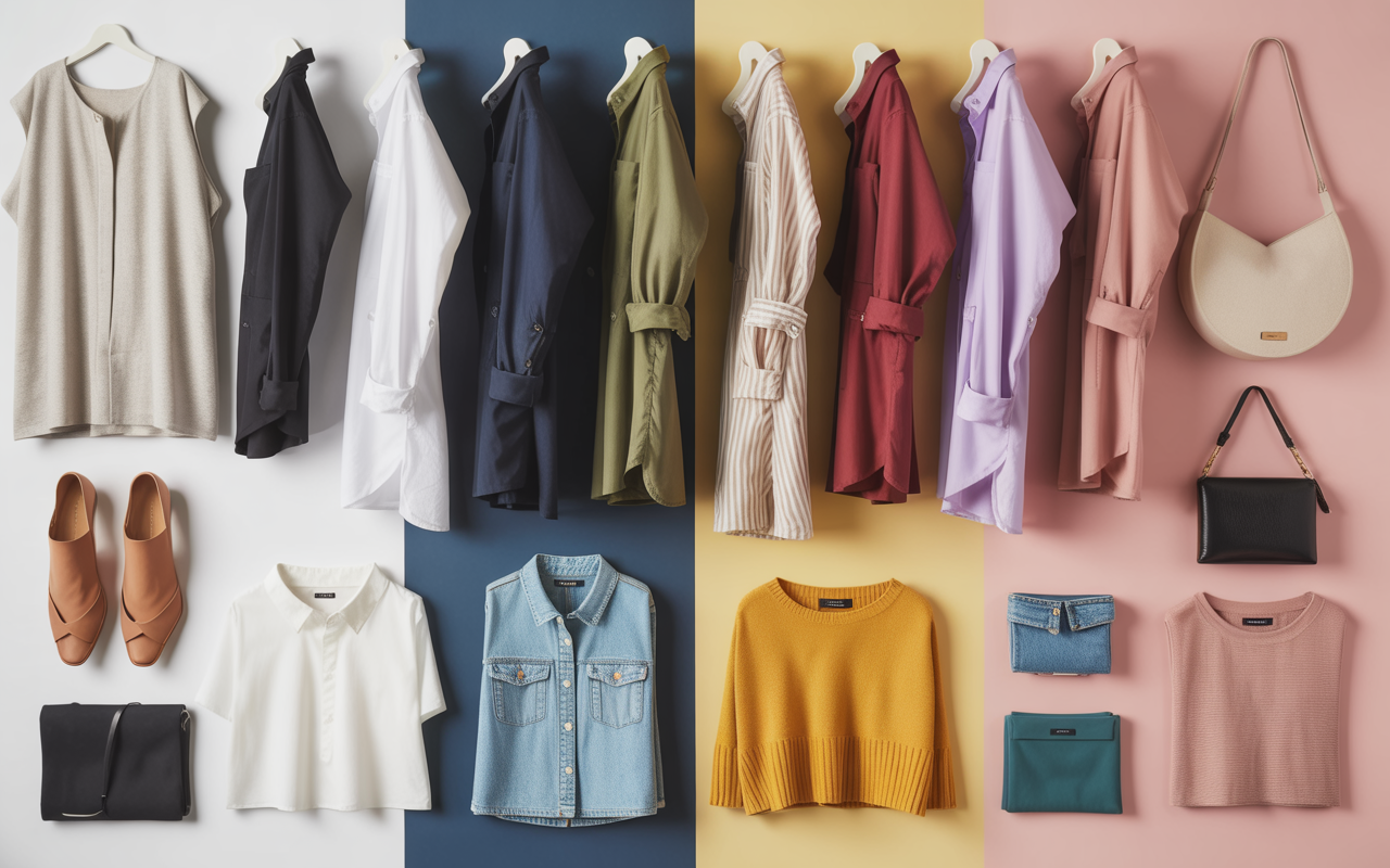 Build your color wardrobe visual