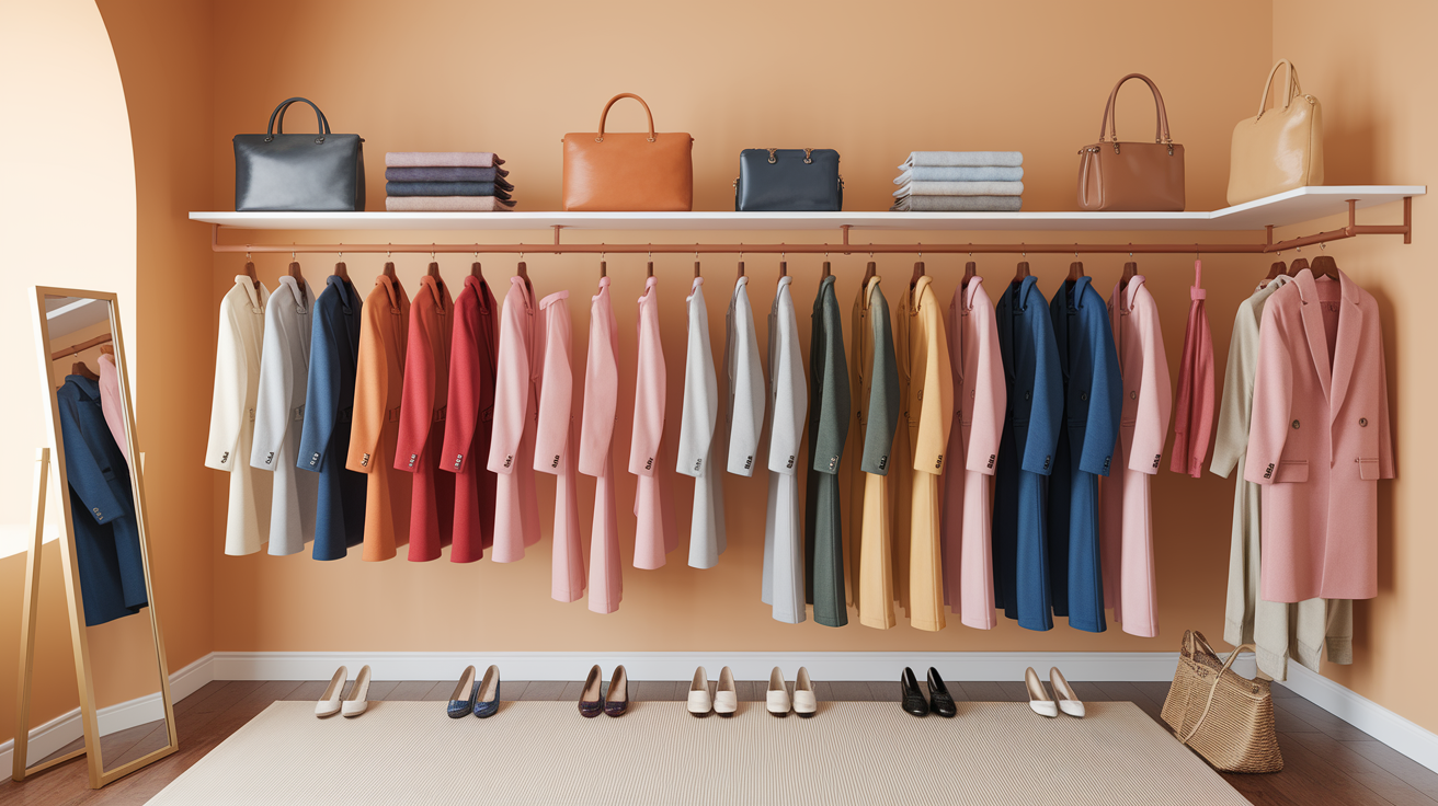 Guide to building a wardrobe based on your color palette