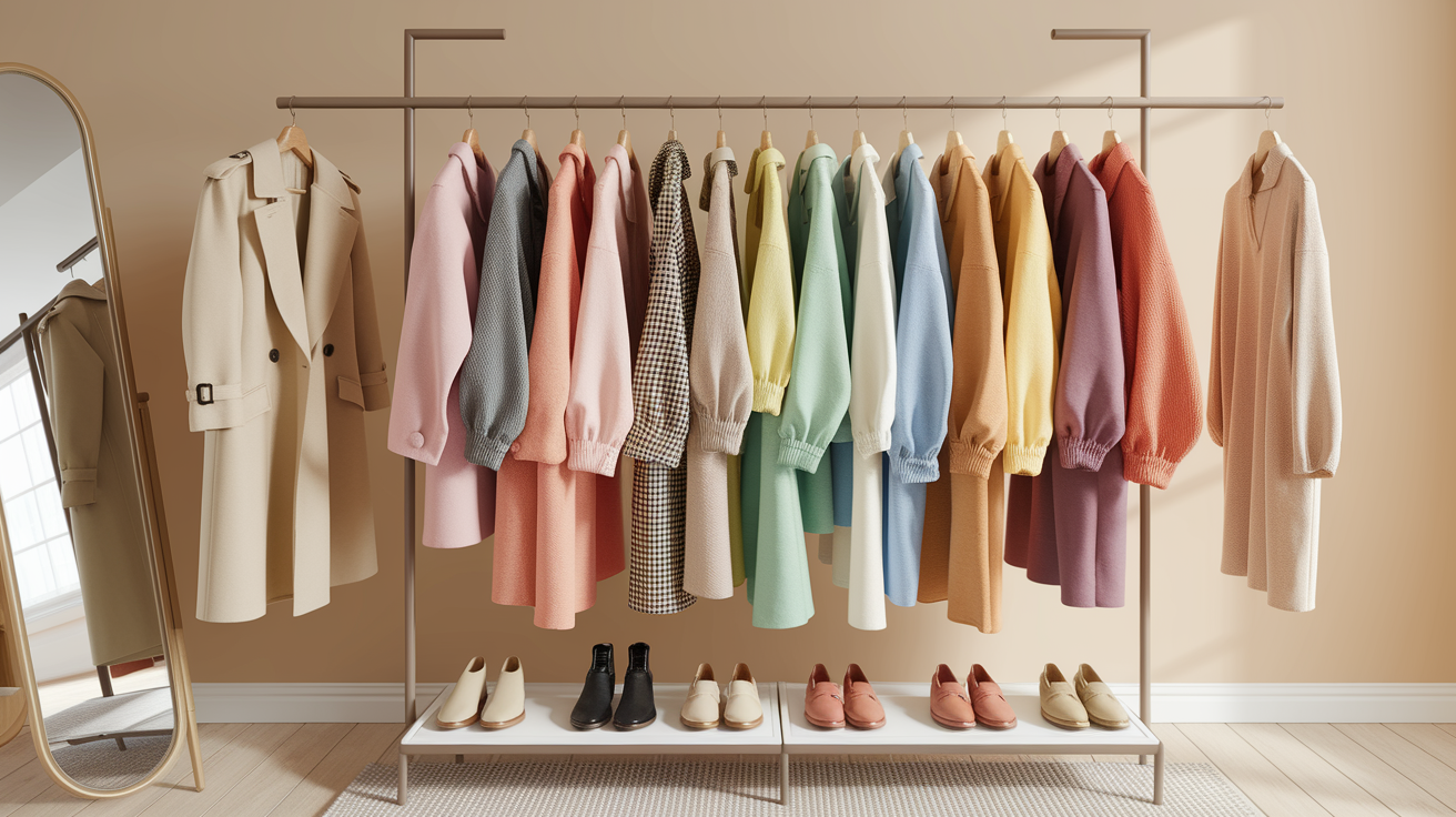 Building a wardrobe for Spring or Autumn palettes