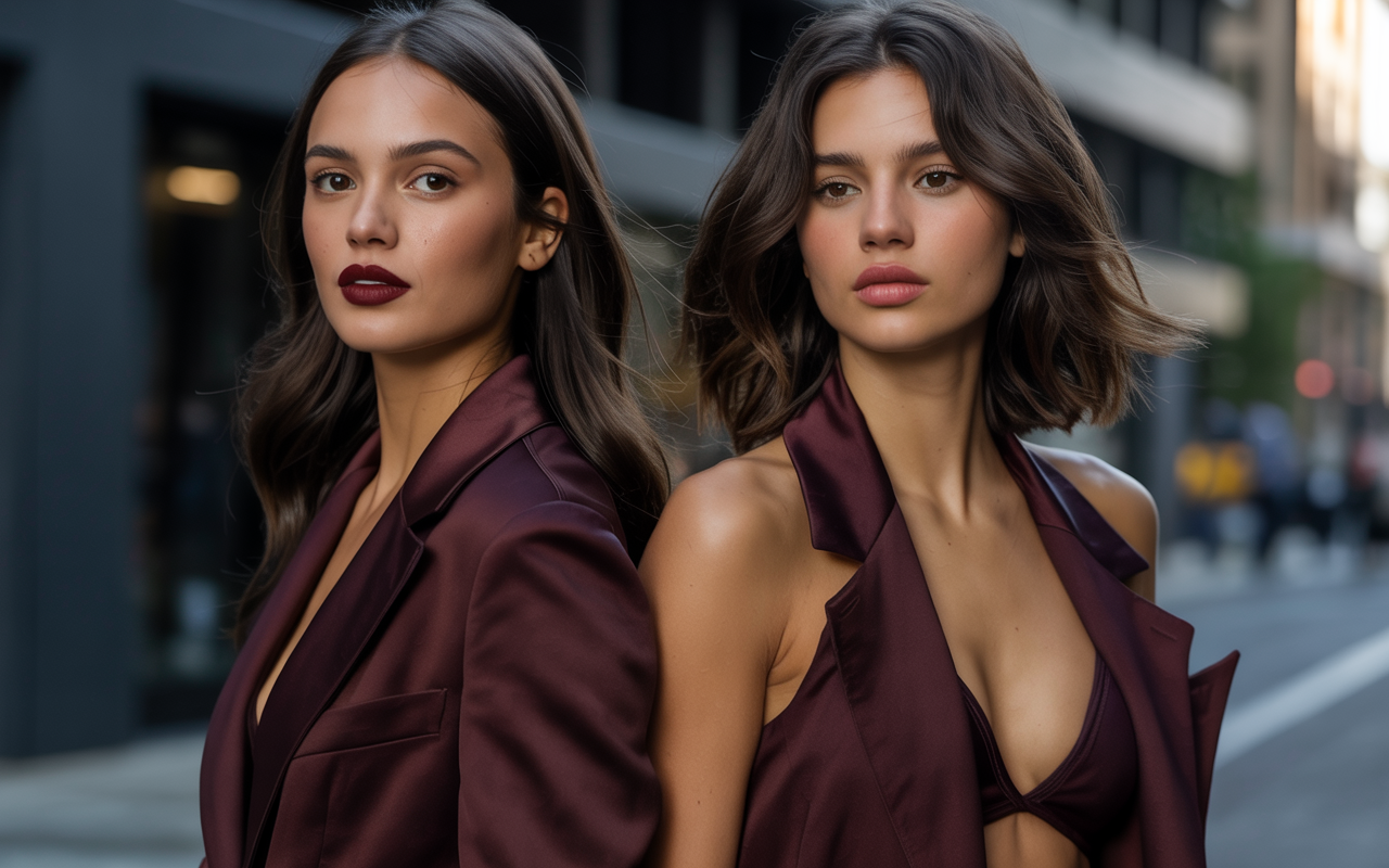 Deep autumn celebrities influencing current fashion trends