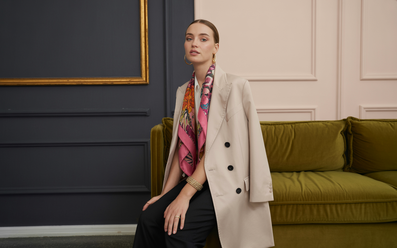 Example showing the importance of contrast in color choices
