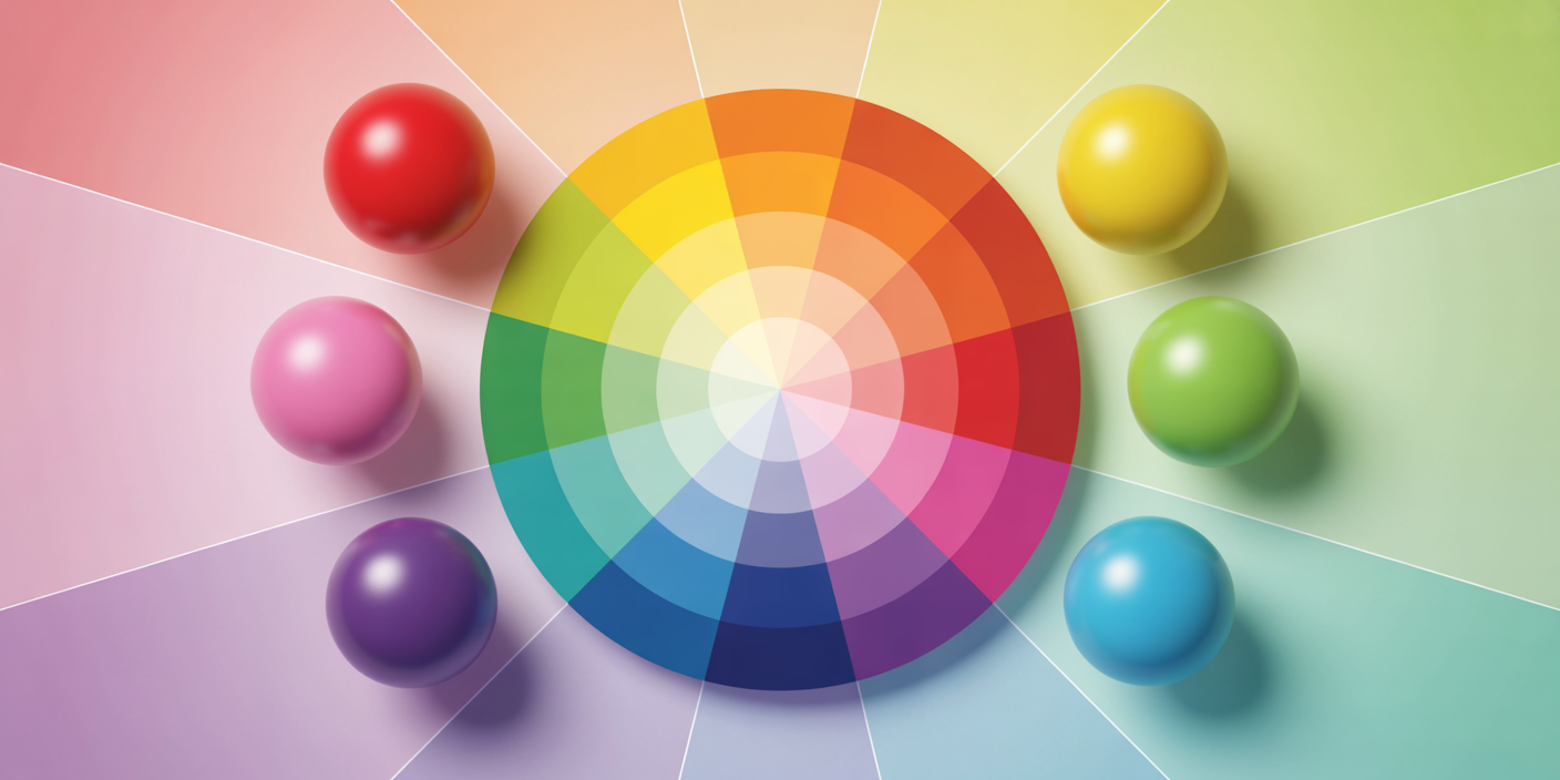 Psychology of Color illustration