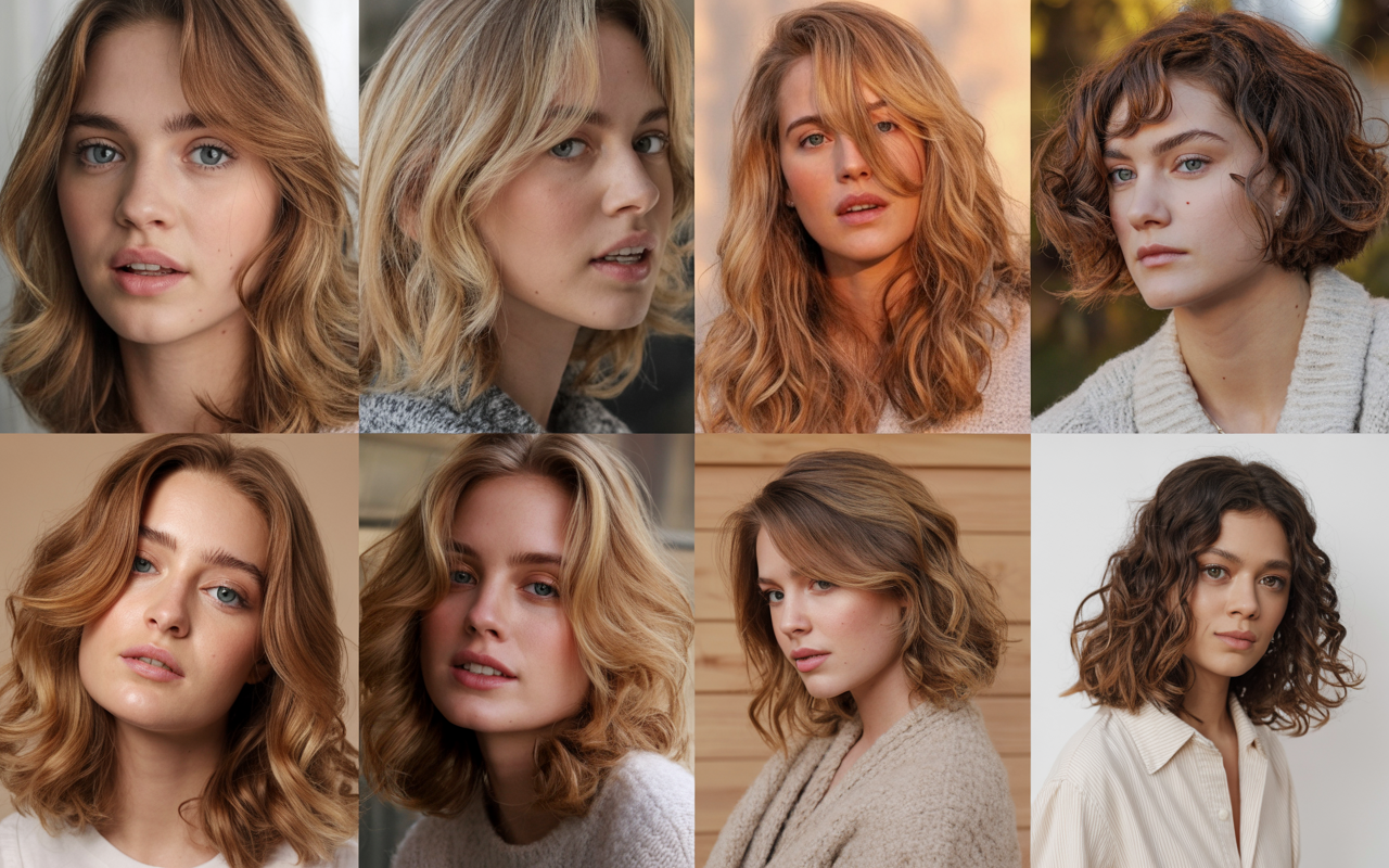 Soft autumn hair color nuances guide