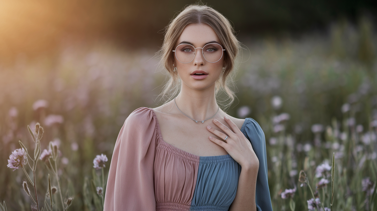 Soft Summer color palette with fashion and styling