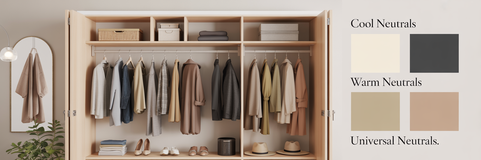 Wardrobe example for color analysis